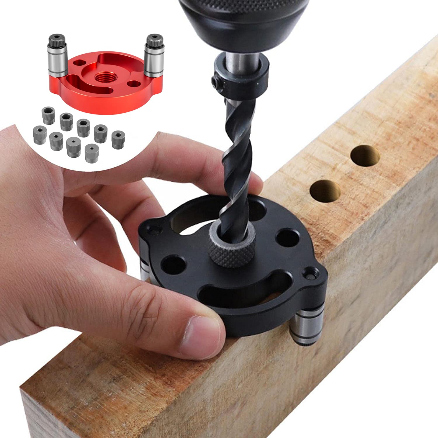 Amazon | ドリルガイド ドリルスタンド 垂直 穴あけ 2/3/4/5/6/7/8/9